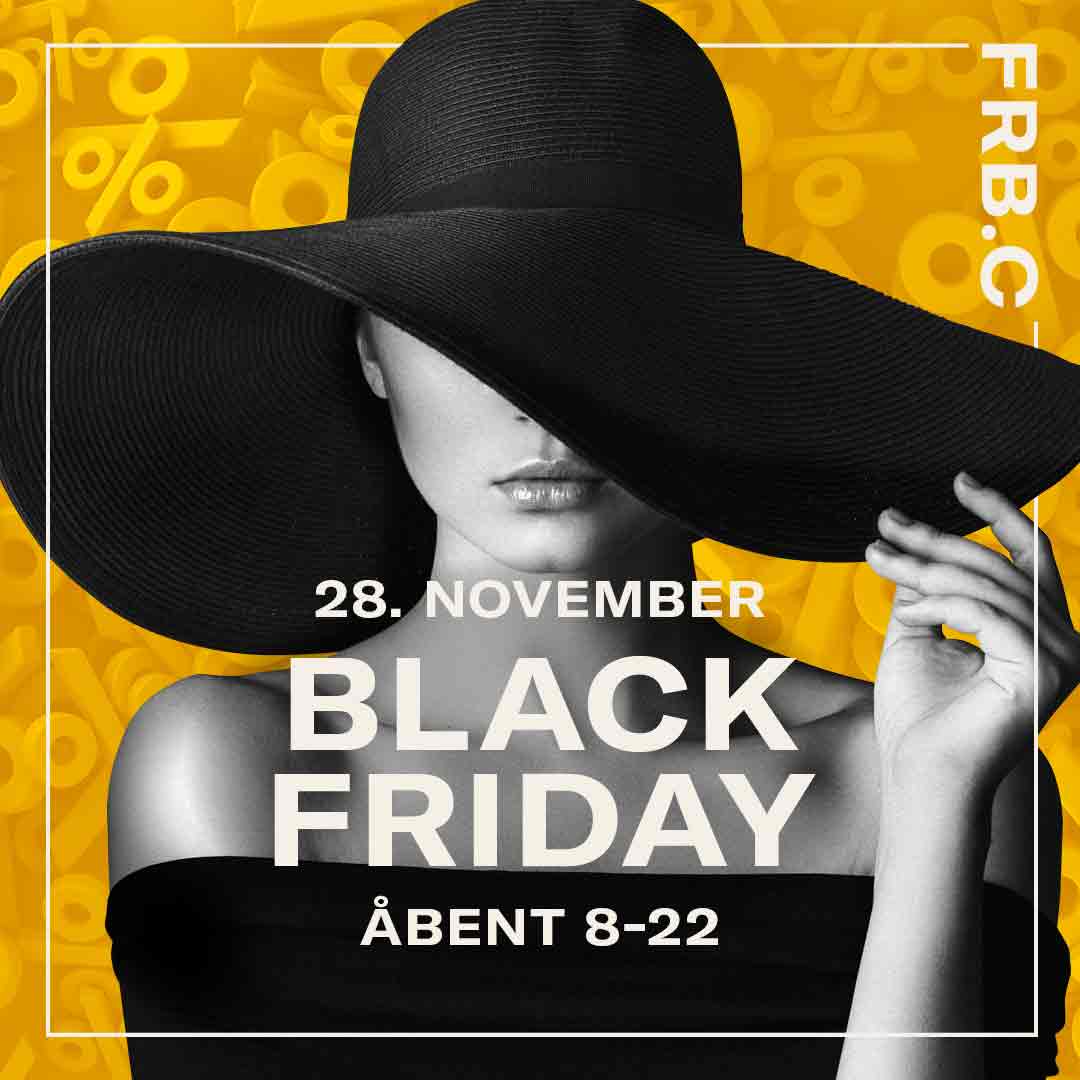 Kom til Black Friday i Frederiksberg Centret